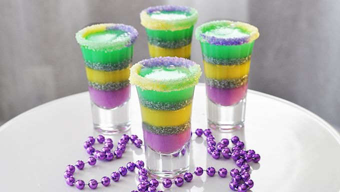 mardi gras happy hour ideas