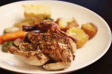 Miniature Holiday Feast Using Cornish Hens