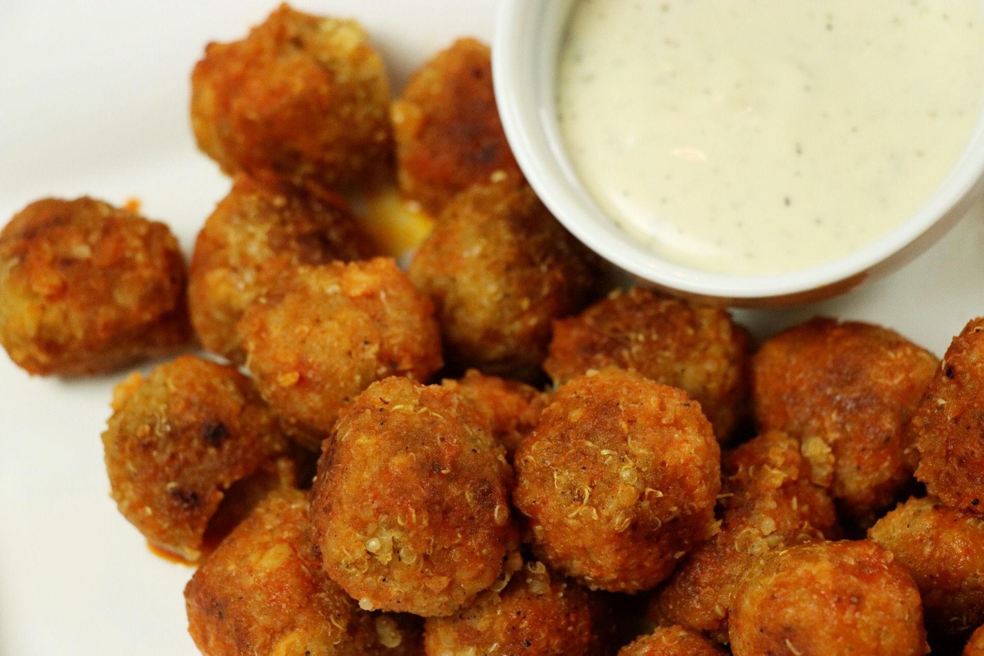 GlutenFree Buffalo Quinoa Nuggets Forkly