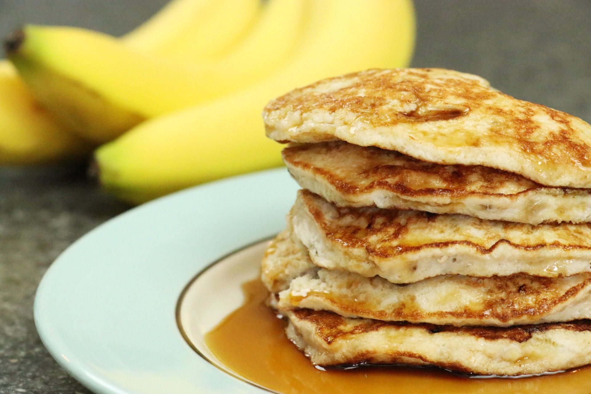 2Ingredient Healthy Pancakes Forkly