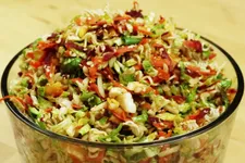 Sesame Sriracha Asian Slaw