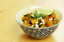 Stovetop Vegan Squash & Kale Thai Curry