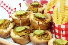 Muffin Tin Cheeseburger Cups