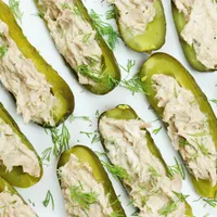 Low-Carb Keto Tuna Pickle Boats