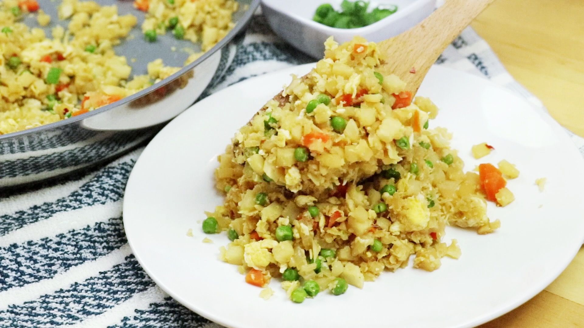 10 Minute Healthy Cauliflower Fried Rice Forkly