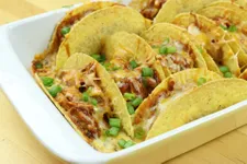 5 Ingredient Baked Chicken Enchilada Tacos