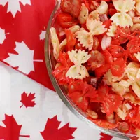 Canada Day Firecracker Pasta Salad