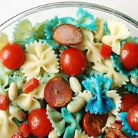 Red, White & Blue Firecracker Pasta Salad