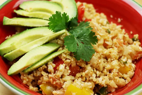 Low-Carb Keto Cauliflower Mexican Rice