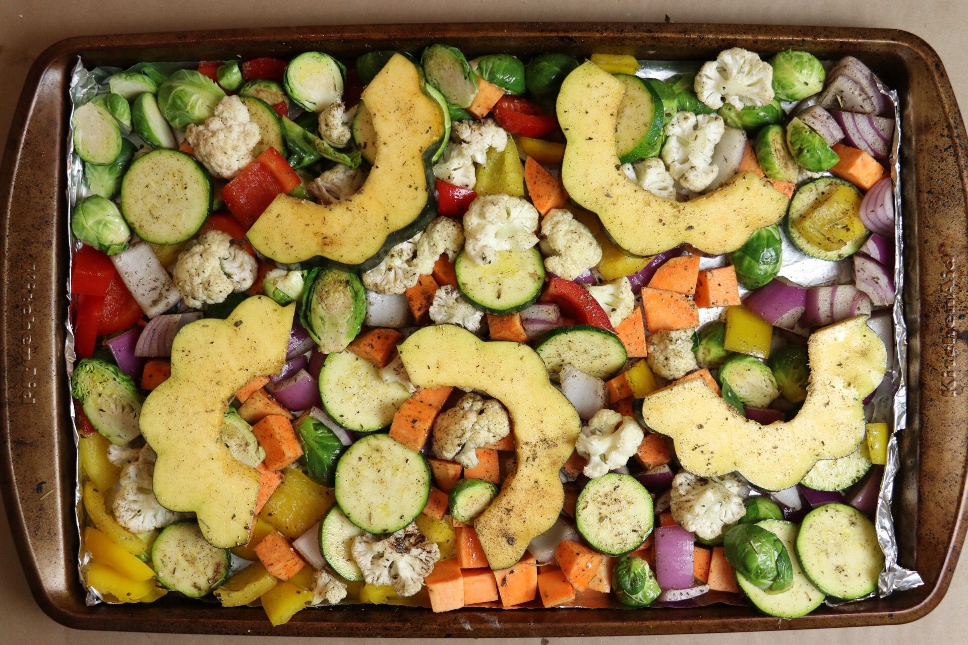 Autumn Vegetable Sheet Pan Side Dish Forkly