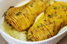 Hasselback Butternut Squash Roasted Side Dish