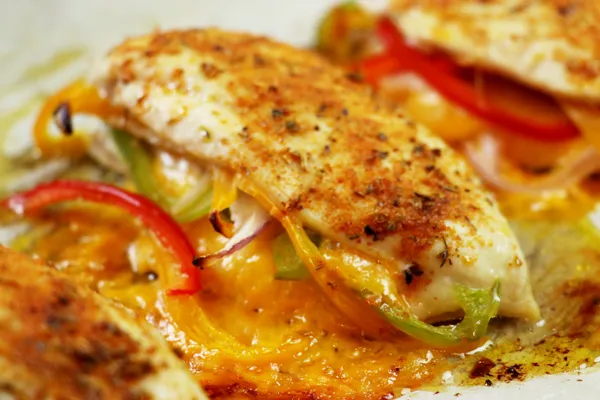 Fajita Stuffed Chicken Breast