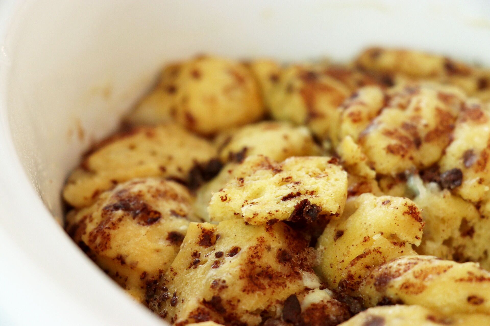 Crock Pot French Toast Cinnamon Roll Casserole Forkly