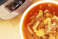 Instant Pot LOW-CARB Unstuffed Cabbage Roll Soup