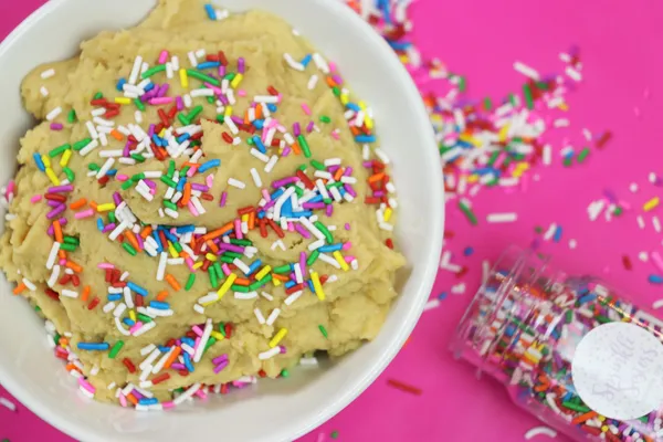 Vegan Cake Batter Dessert Hummus