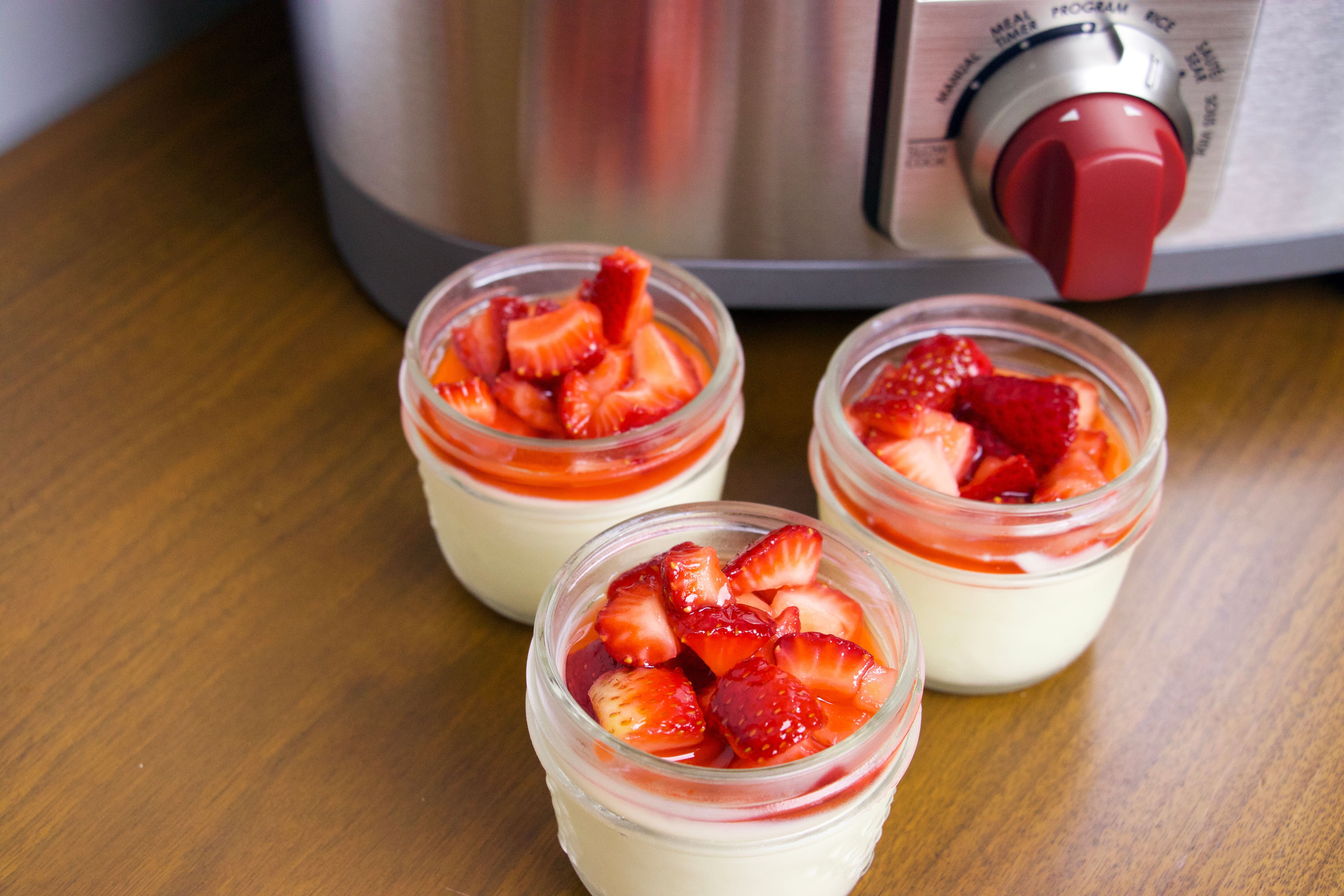Sous Vide GlutenFree Mason Jar Cheesecakes Wolf Gourmet Multi