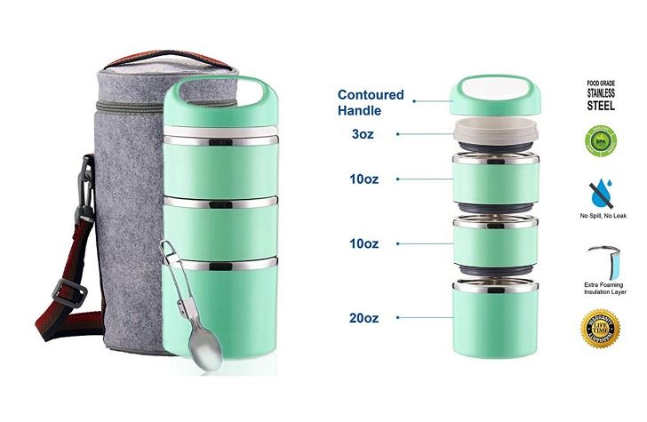 lille stackable lunch box