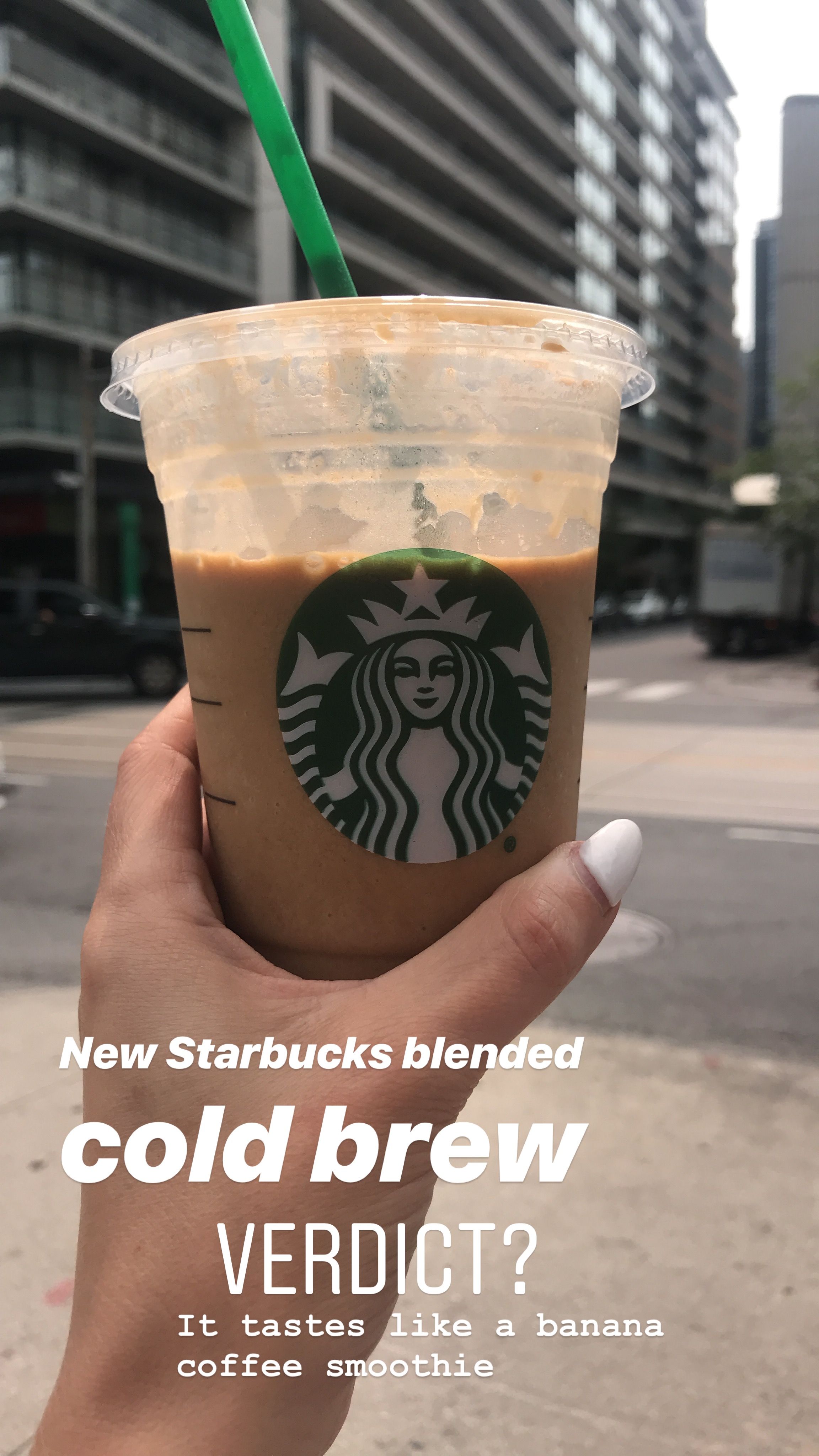 I Tried That New Starbucks Protein Blended Cold Brew Everyone Hates