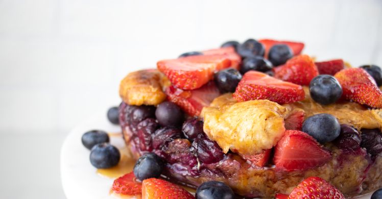 Instant Pot French Toast Croissant Casserole Forkly