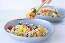 Quick & Easy Mediterranean Quinoa Salad