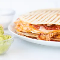 Easy Weeknight Leftover Chicken Quesadillas