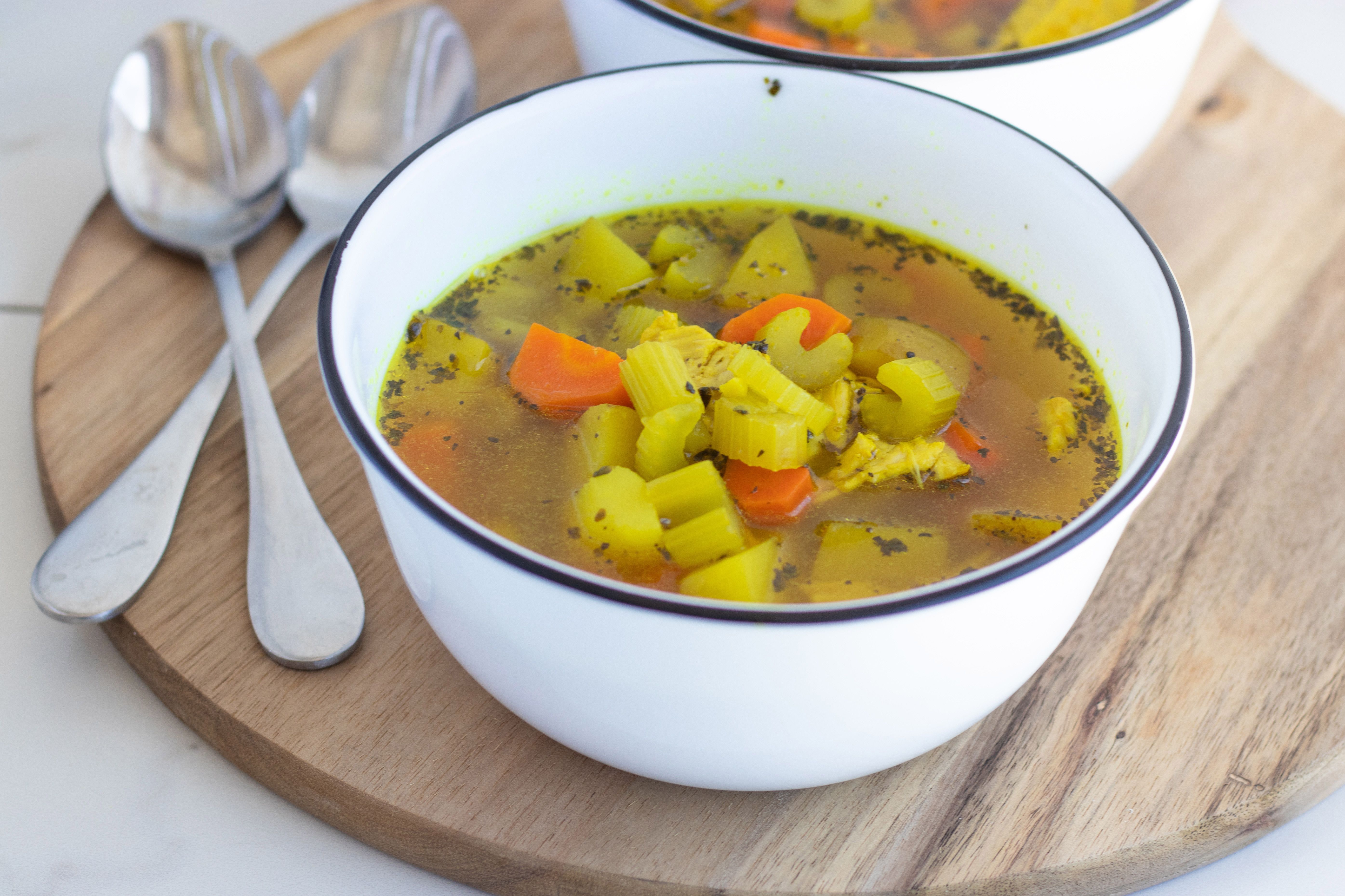 Instant Pot Healing Chicken Soup Forkly