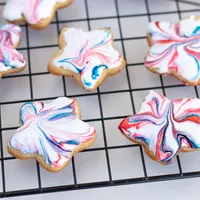 Easy Fourth of July Marbled Sugar Cookie Hack