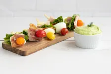 Drool-Worthy Keto Cobb Salad On A Stick