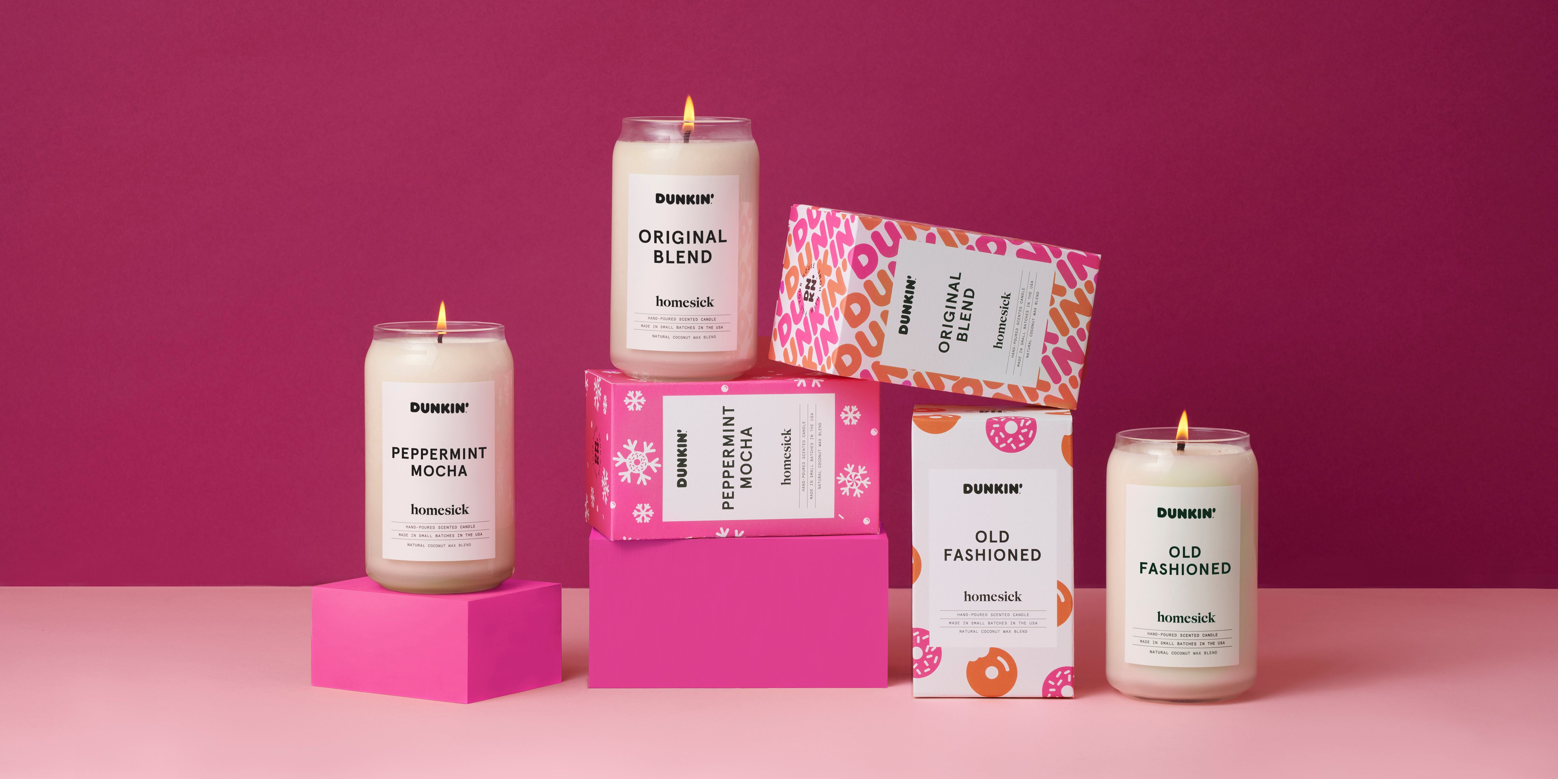 Dunkin' And Homesick Release LimitedEdition Candle Collection Forkly