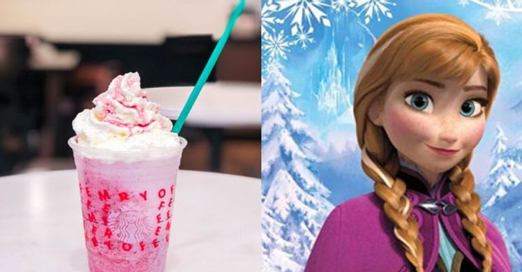 Starbucks Secret Menu Frozen Inspired Frappuccinos You Need To