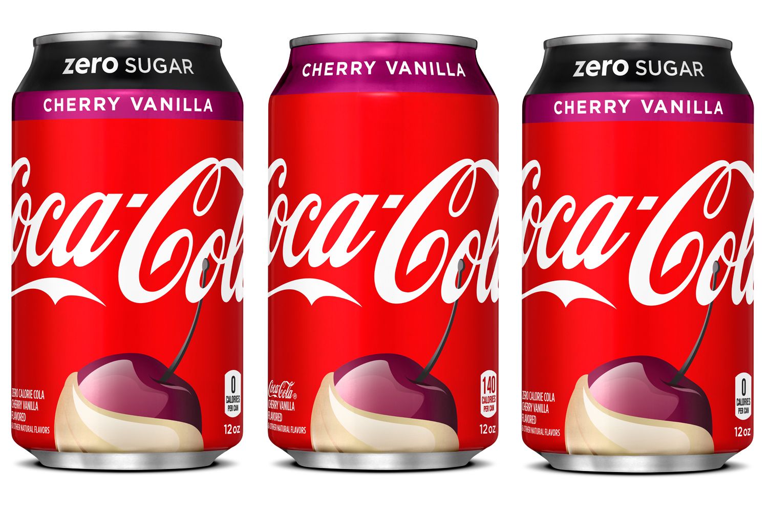 Coca-Cola Unveils New Cherry Vanilla Coke in Bottles and Cans - Forkly