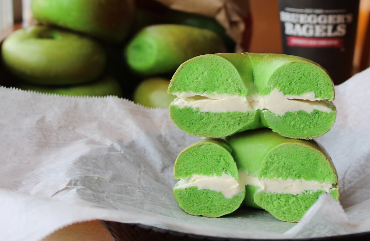 bruggers st patricks day bagels