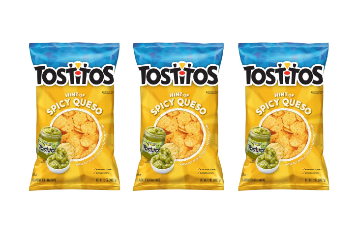tostitos chips spicy queso