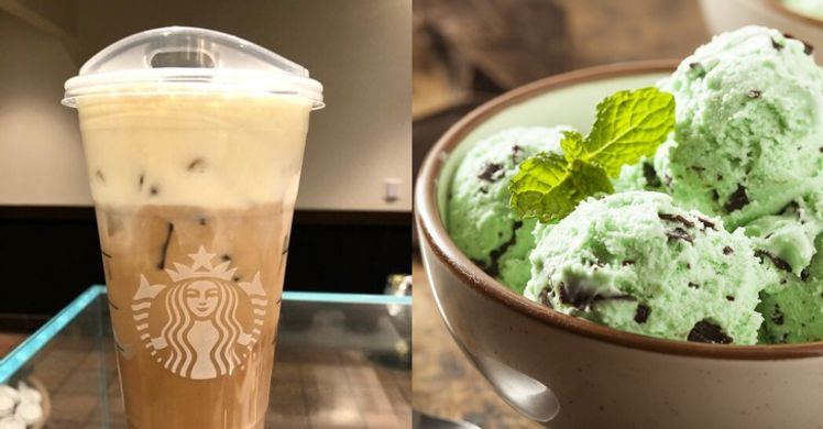 mint chocolate chip starbucks