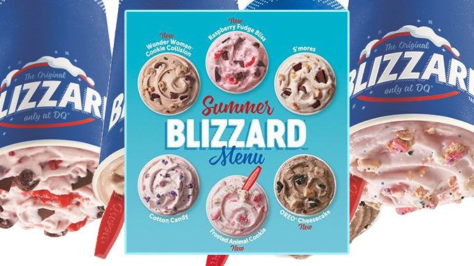 DQ Launches New Blizzard Flavors For Summer Play At Home Kits For 