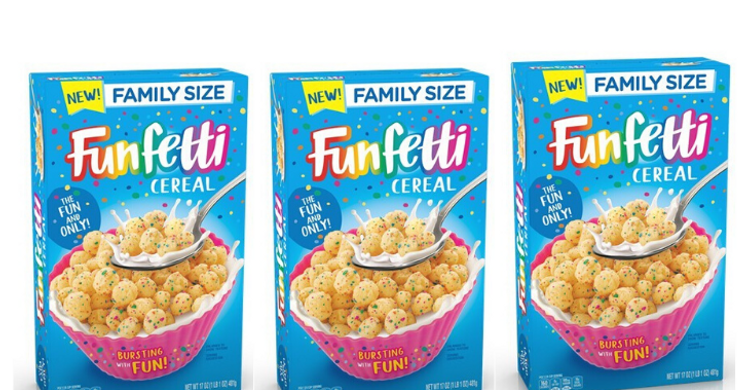 Funfetti Is Launching A New Breakfast Cereal with Sprinkles And ...